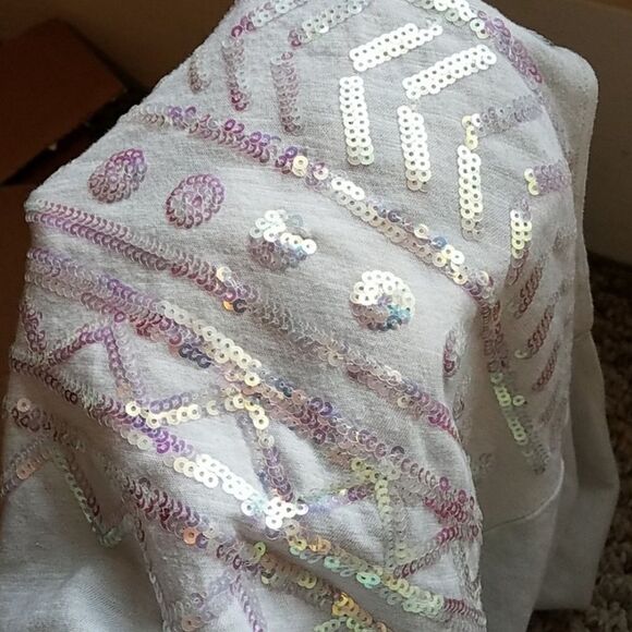 Victoria's Secret PINK Iridescent Sequin Tank Top - Picture 3 of 3